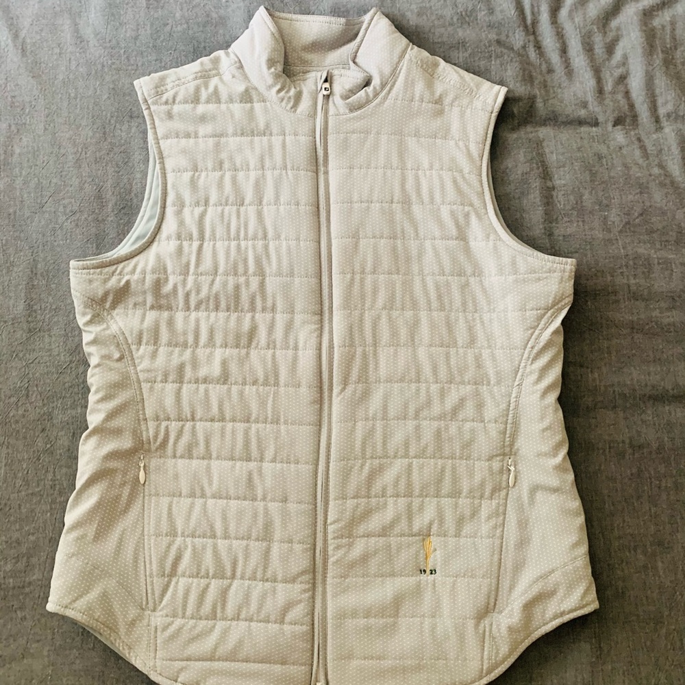 Quilted Footjoy Golf Vest